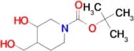 TERT-BUTYL 3-HYDROXY-4-(HYDROXYMETHYL)PIPERIDINE-1-CARBOXYLATE
