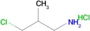 3-CHLORO-2-METHYLPROPAN-1-AMINE HCL