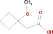 2-(1-METHOXYCYCLOBUTYL)ACETIC ACID