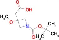 2-(1-(TERT-BUTOXYCARBONYL)-3-METHOXYAZETIDIN-3-YL)ACETIC ACID