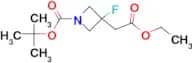 TERT-BUTYL 3-(2-ETHOXY-2-OXOETHYL)-3-FLUOROAZETIDINE-1-CARBOXYLATE