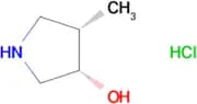 CIS-4-METHYLPYRROLIDIN-3-OL HCL