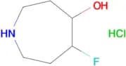 5-FLUOROAZEPAN-4-OL HCL