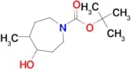 TERT-BUTYL 4-HYDROXY-5-METHYLAZEPANE-1-CARBOXYLATE