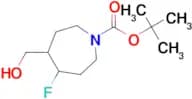 TERT-BUTYL 4-FLUORO-5-(HYDROXYMETHYL)AZEPANE-1-CARBOXYLATE