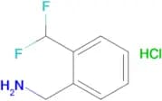2-DIFLUOROMETHYL-BENZYLAMINE HCL