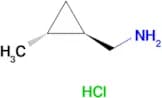 TRANS-(2-METHYLCYCLOPROPYL)METHANAMINE HCL