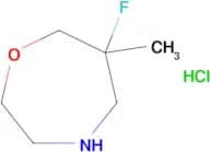 6-FLUORO-6-METHYL-1,4-OXAZEPANE HCL