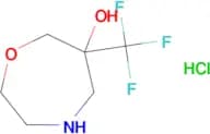 6-(TRIFLUOROMETHYL)-1,4-OXAZEPAN-6-OL HCL