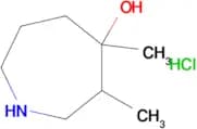 3,4-DIMETHYLAZEPAN-4-OL HCL