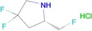 (S)-4,4-DIFLUORO-2-(FLUOROMETHYL)PYRROLIDINE HCL