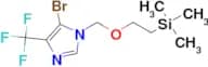 5-BROMO-4-(TRIFLUOROMETHYL)-1-((2-(TRIMETHYLSILYL)ETHOXY)METHYL)-1H-IMIDAZOLE