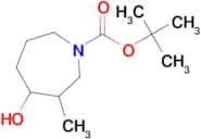 TERT-BUTYL 4-HYDROXY-3-METHYLAZEPANE-1-CARBOXYLATE