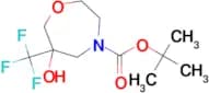 TERT-BUTYL 6-HYDROXY-6-(TRIFLUOROMETHYL)-1,4-OXAZEPANE-4-CARBOXYLATE