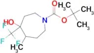 TERT-BUTYL 4-HYDROXY-5-METHYL-4-(TRIFLUOROMETHYL)AZEPANE-1-CARBOXYLATE