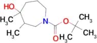 TERT-BUTYL 4-HYDROXY-3,4-DIMETHYLAZEPANE-1-CARBOXYLATE