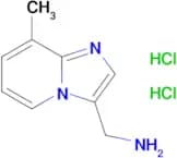(8-Methylimidazo[1,2-a]pyridin-3-yl)methylamine dihydrochloride