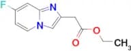 ETHYL 2-(7-FLUOROIMIDAZO[1,2-A]PYRIDIN-2-YL)ACETATE