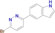 5-(6-BROMOPYRIDAZIN-3-YL)-1H-INDOLE