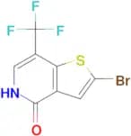 2-BROMO-7-(TRIFLUOROMETHYL)THIENO[3,2-C]PYRIDIN-4(5H)-ONE