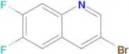 3-BROMO-6,7-DIFLUOROQUINOLINE