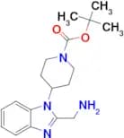 TERT-BUTYL 4-(2-(AMINOMETHYL)-1H-BENZO[D]IMIDAZOL-1-YL)PIPERIDINE-1-CARBOXYLATE