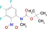 TERT-BUTYL METHYL(3,4,5-TRIFLUORO-2-NITROPHENYL)CARBAMATE