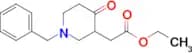 (1-BENZYL-4-OXO-PIPERIDIN-3-YL)-ACETIC ACID ETHYL ESTER
