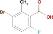 3-BROMO-6-FLUORO-2-METHYL-BENZOIC ACID