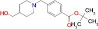 TERT-BUTYL 4-((4-(HYDROXYMETHYL)PIPERIDIN-1-YL)METHYL)BENZOATE