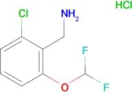 2-CHLORO-6-(DIFLUOROMETHOXY)BENZYL AMINE HYDROCHLORIDE