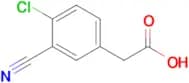4-CHLORO-3-CYANOPHENYLACETIC ACID