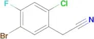5-BROMO-2-CHLORO-4-FLUOROBENZYL CYANIDE