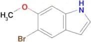 5-BROMO-6-METHOXY-1H-INDOLE