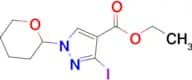 ETHYL 3-IODO-1-(TETRAHYDRO-2H-PYRAN-2-YL)-1H-PYRAZOLE-4-CARBOXYLATE