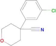 4-(3-CHLOROPHENYL)TETRAHYDROPYRAN-4-CARBONITRILE