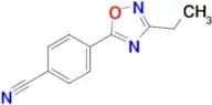 4-(3-ETHYL-1,2,4-OXADIAZOL-5-YL)BENZONITRILE