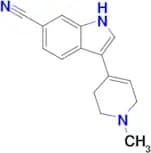 3-(1-METHYL-1,2,3,6-TETRAHYDRO-4-PYRIDINYL)-1H-INDOLE-6-CARBONITRILE