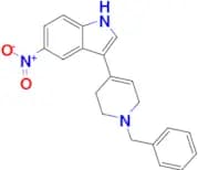 3-(1-Benzyl-1,2,3,6-tetrahydropyridin-4-yl)-5-nitro-1H-indole