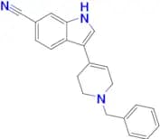 3-(1-BENZYL-1,2,3,6-TETRAHYDRO-4-PYRIDINYL)-1H-INDOLE-6-CARBONITRILE