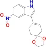 5-NITRO-3-(1,4-DIOXASPIRO[4.5]DEC-7-EN-8-YL)-1H-INDOLE