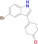 4-(5-Bromo-1H-indol-3-yl)cyclohex-3-en-1-one