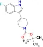 4-(6-FLUORO-1H-INDOL-3-YL)-3,6-DIHYDRO-2H-PYRIDINE-1-CARBOXYLIC ACID TERT-BUTYL ESTER