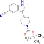 4-(5-CYANO-1H-INDOL-3-YL)-3,6-DIHYDRO-2H-PYRIDINE-1-CARBOXYLIC ACID TERT-BUTYL ESTER