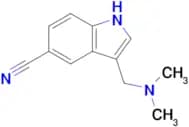 3-((DIMETHYLAMINO)METHYL)-1H-INDOLE-5-CARBONITRILE