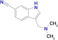 3-((DIMETHYLAMINO)METHYL)-1H-INDOLE-6-CARBONITRILE