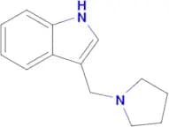 3-(PYRROLIDIN-1-YLMETHYL)INDOLE