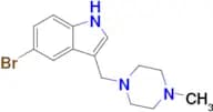 3-((4-METHYLPIPERAZIN-1-YL)METHYL)-5-BROMO-1H-INDOLE