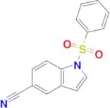 1-BENZENESULFONYL-1H-INDOLE-5-CARBONITRILE