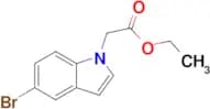(5-BROMO-1H-INDOL-1-YL)-ACETIC ACID ETHYL ESTER